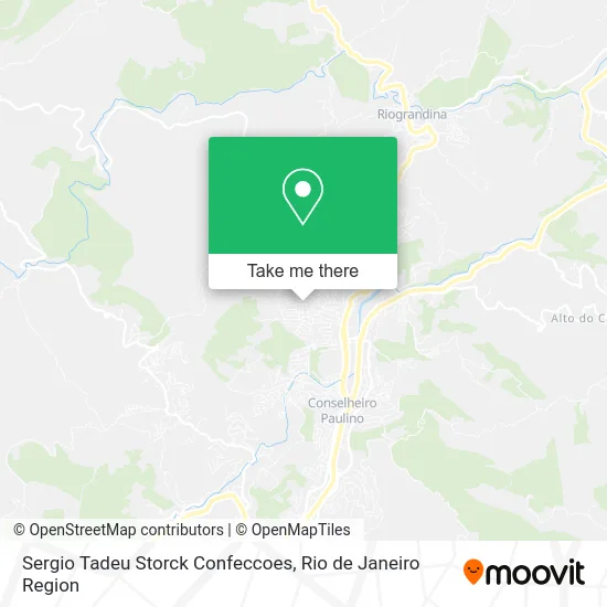Sergio Tadeu Storck Confeccoes map