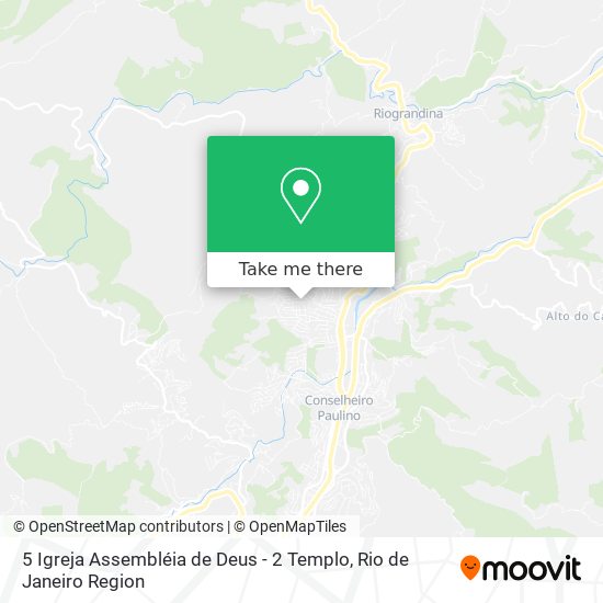 5 Igreja Assembléia de Deus - 2 Templo map