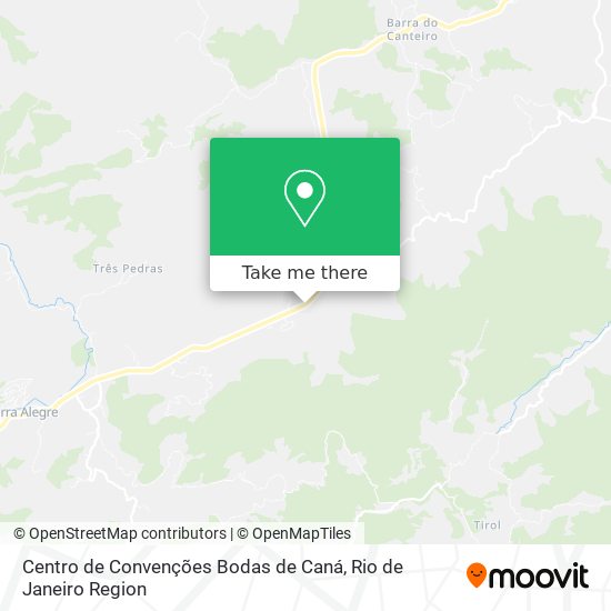 Centro de Convenções Bodas de Caná map