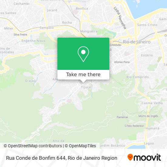 Rua Conde de Bonfim 644 map