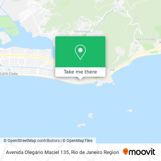 Mapa Avenida Olegário Maciel 135