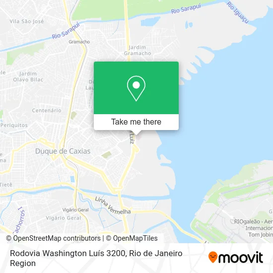 Rodovia Washington Luís 3200 map