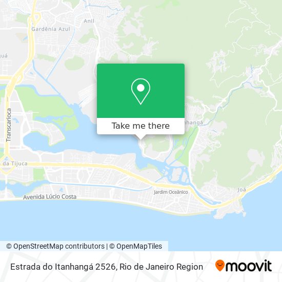 Estrada do Itanhangá 2526 map
