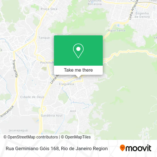 Rua Geminiano Góis 168 map