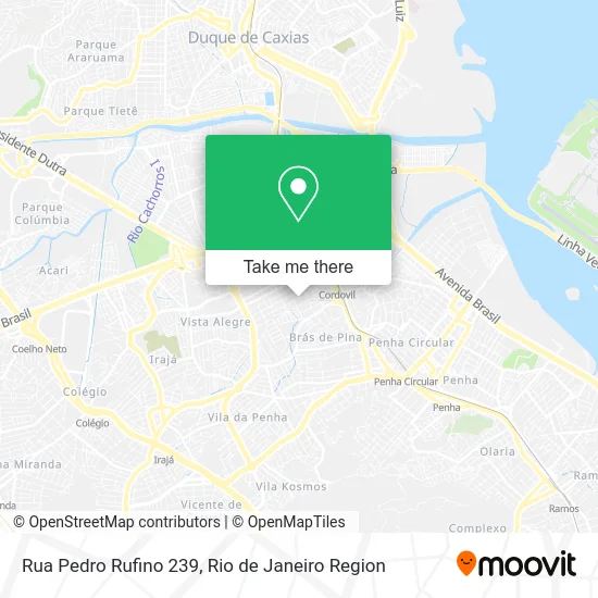 Rua Pedro Rufino 239 map