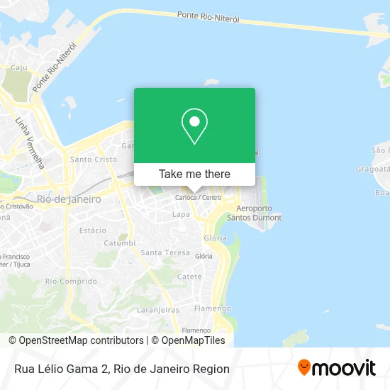 Rua Lélio Gama 2 map