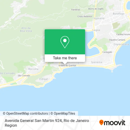 Avenida General San Martin 924 map