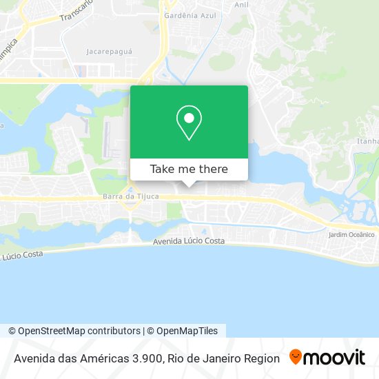 Avenida das Américas 3.900 map