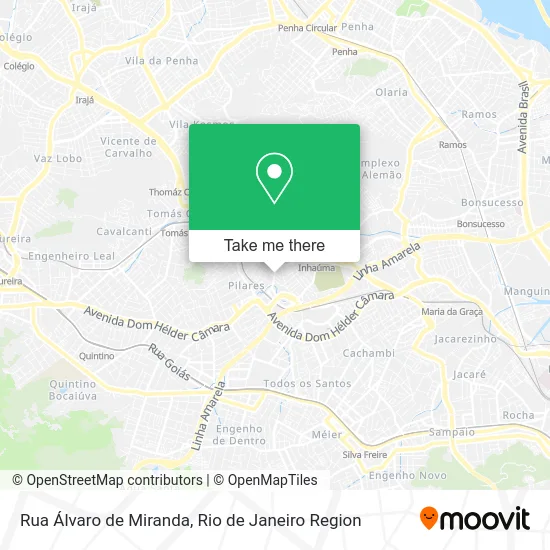 Rua Álvaro de Miranda map