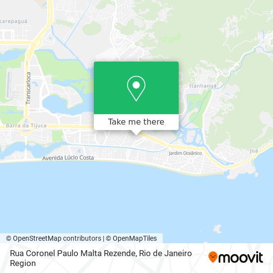 Rua Coronel Paulo Malta Rezende map