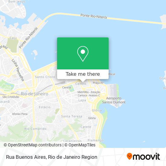 Rua Buenos Aires map