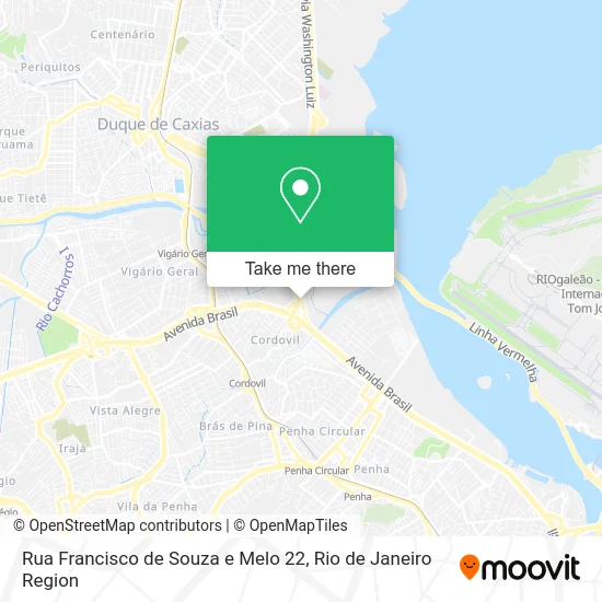 Rua Francisco de Souza e Melo 22 map