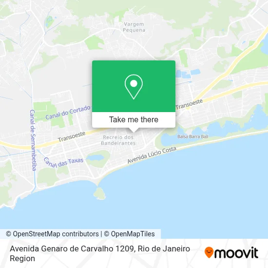 Avenida Genaro de Carvalho 1209 map