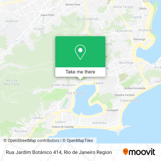 Rua Jardim Botânico 414 map