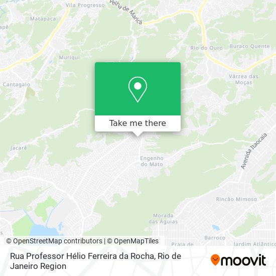 Rua Professor Hélio Ferreira da Rocha map