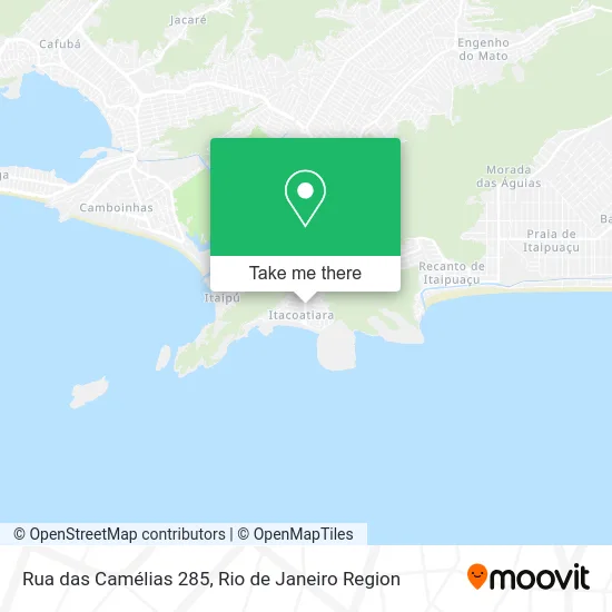 Rua das Camélias 285 map