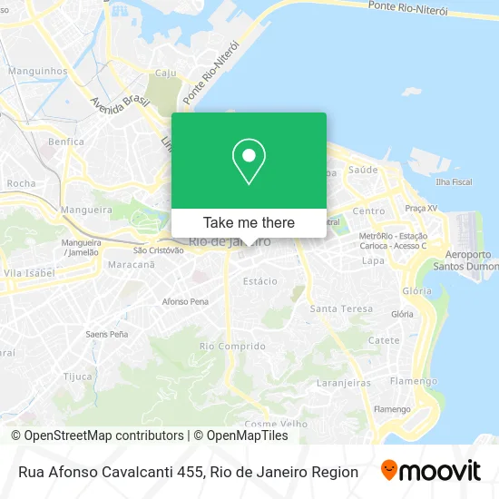 Rua Afonso Cavalcanti 455 map