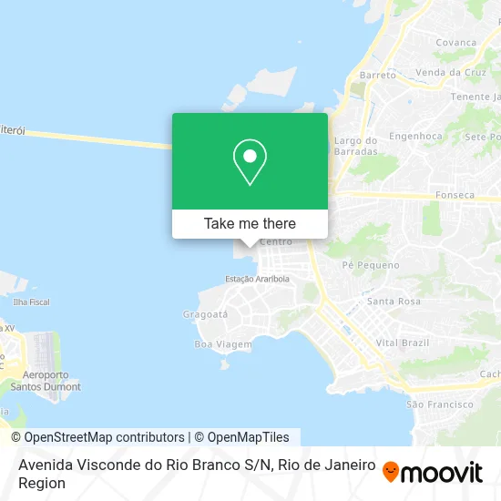 Avenida Visconde do Rio Branco S / N map