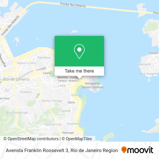 Avenida Franklin Roosevelt 3 map