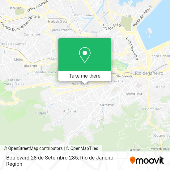 Boulevard 28 de Setembro 285 map