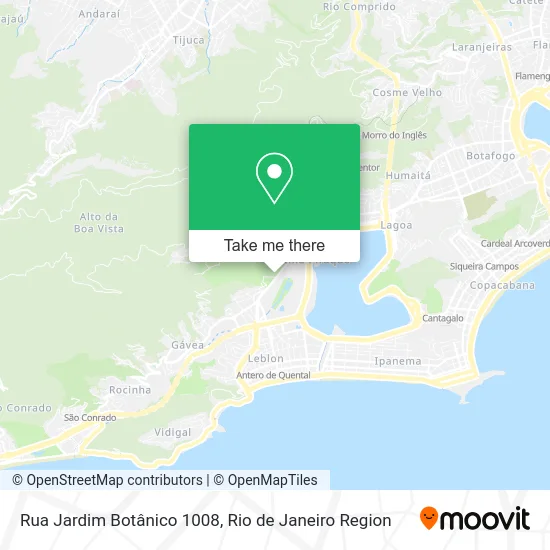 Rua Jardim Botânico 1008 map