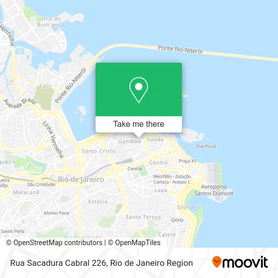 Rua Sacadura Cabral 226 map