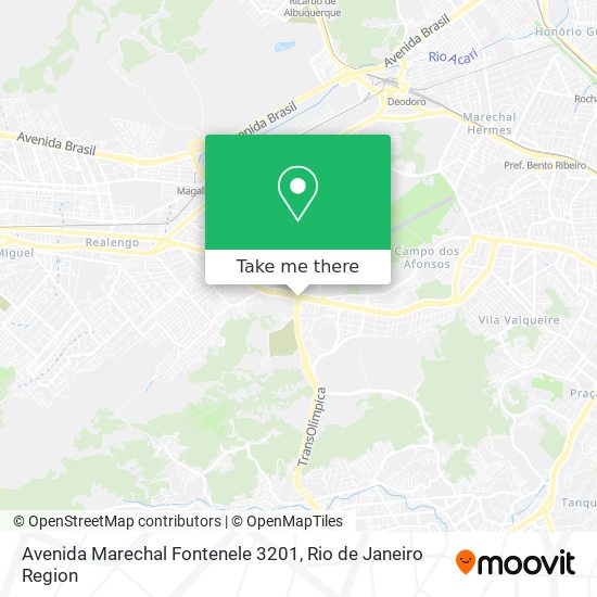 Avenida Marechal Fontenele 3201 map