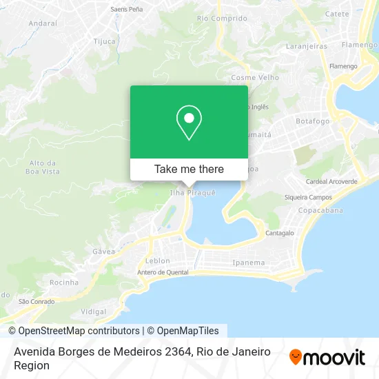 Avenida Borges de Medeiros 2364 map