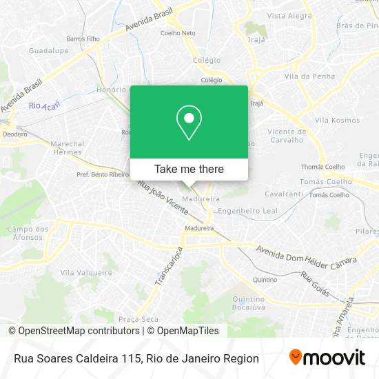 Rua Soares Caldeira 115 map