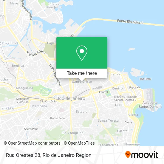 Rua Orestes 28 map