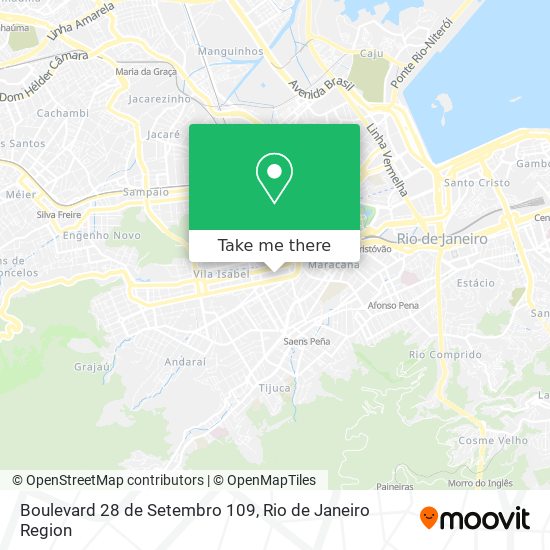 Mapa Boulevard 28 de Setembro 109