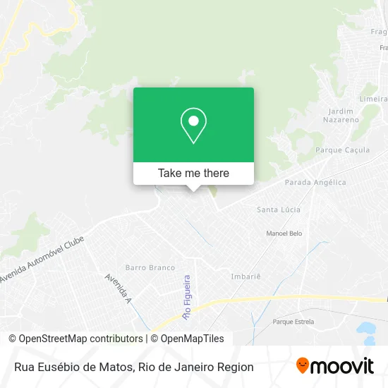 Rua Eusébio de Matos map
