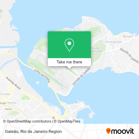 Galeão map