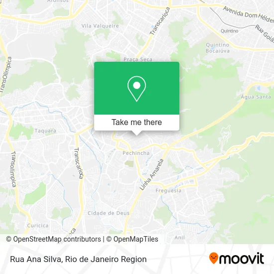 Rua Ana Silva map