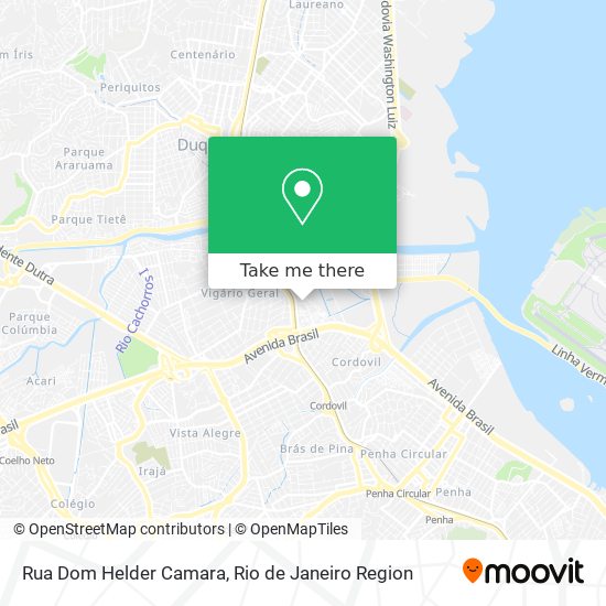 Rua Dom Helder Camara map