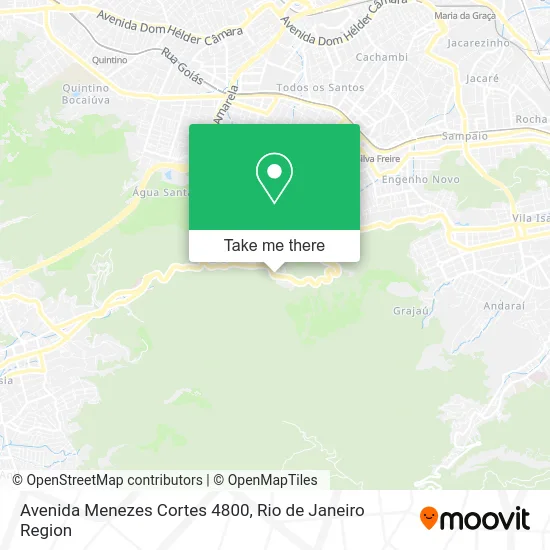 Avenida Menezes Cortes 4800 map