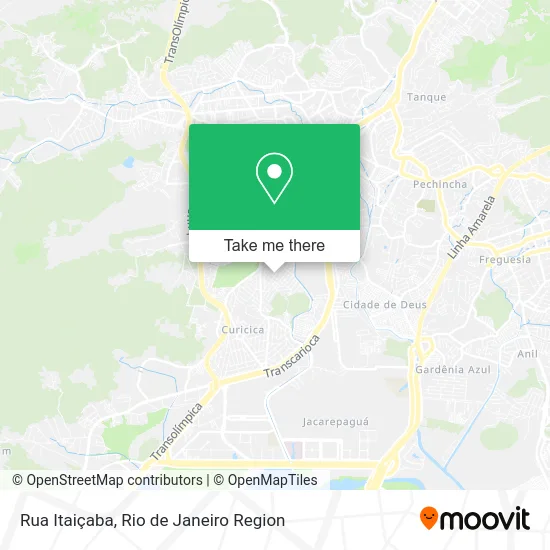 Rua Itaiçaba map