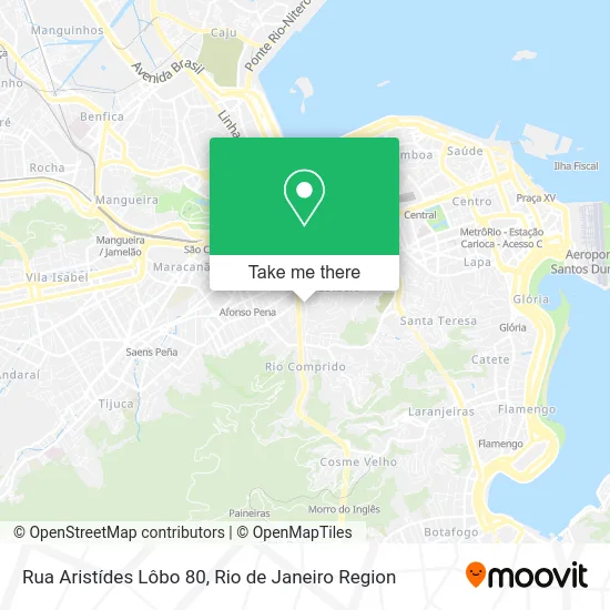 Rua Aristídes Lôbo 80 map