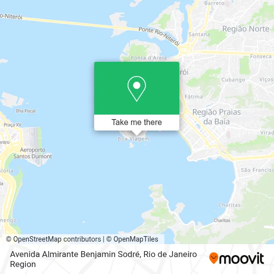 Avenida Almirante Benjamin Sodré map