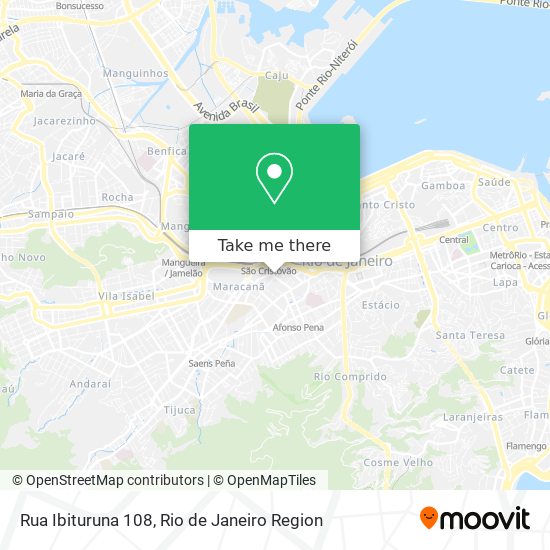 Mapa Rua Ibituruna 108