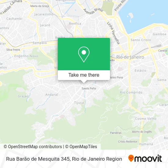 Rua Barão de Mesquita 345 map