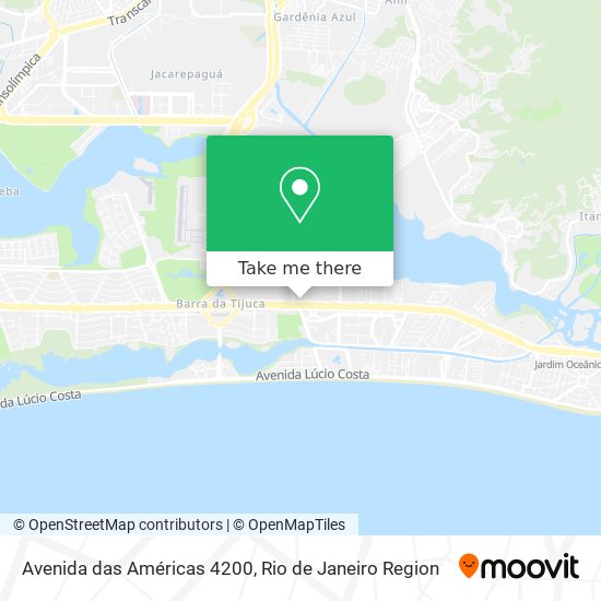 Avenida das Américas 4200 map