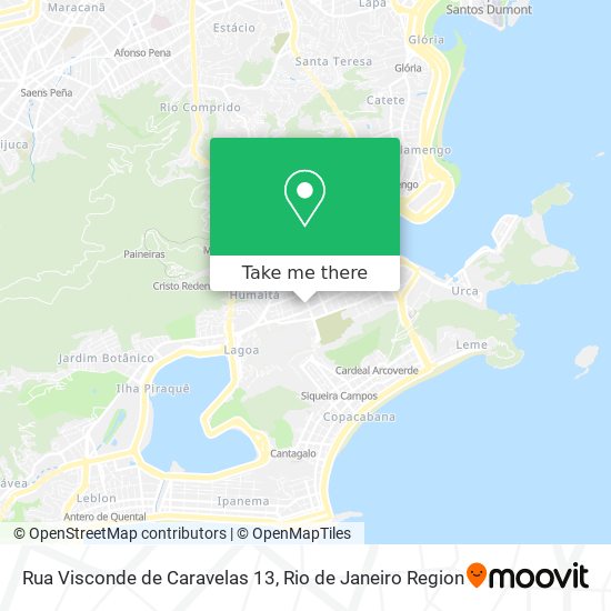 Mapa Rua Visconde de Caravelas 13