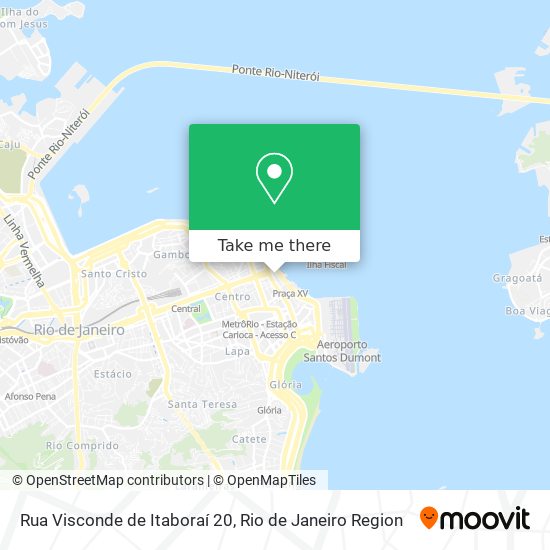 Rua Visconde de Itaboraí 20 map