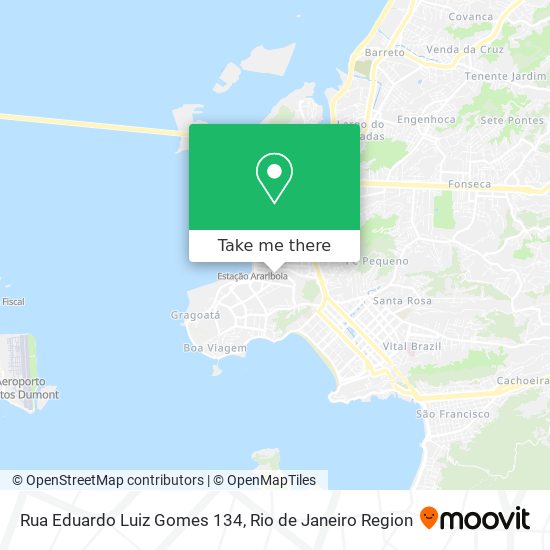 Rua Eduardo Luiz Gomes 134 map