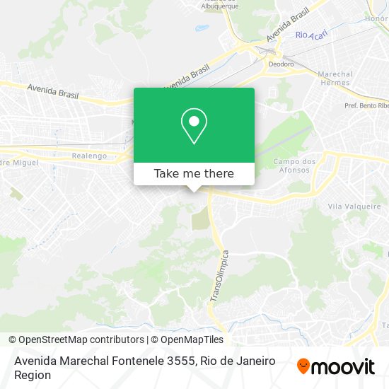 Mapa Avenida Marechal Fontenele 3555