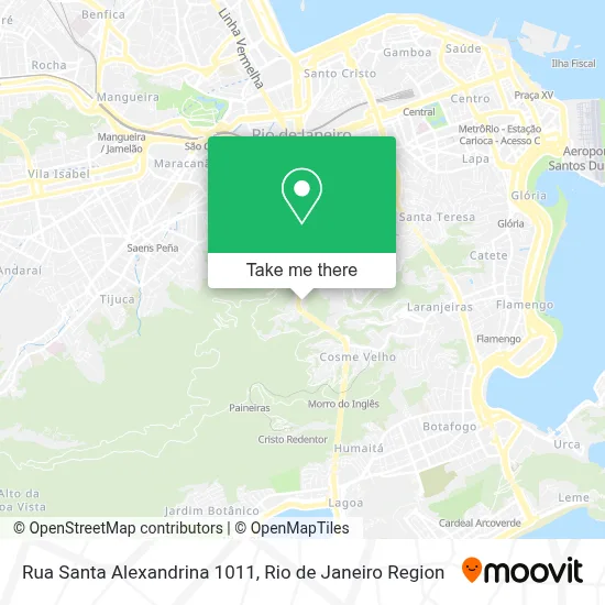 Rua Santa Alexandrina 1011 map