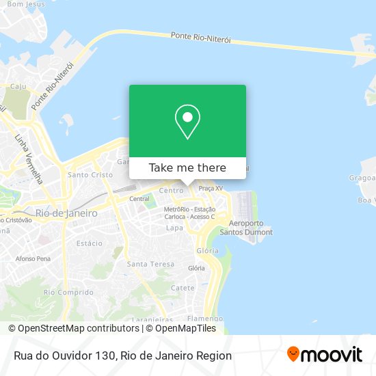 Rua do Ouvidor 130 map