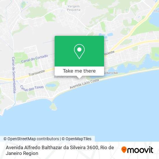 Avenida Alfredo Balthazar da Silveira 3600 map