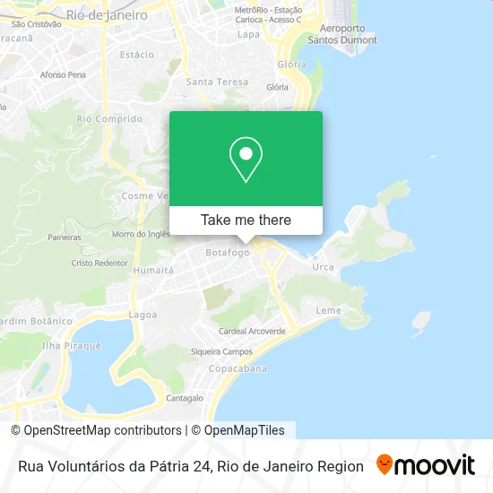 Rua Voluntários da Pátria 24 map